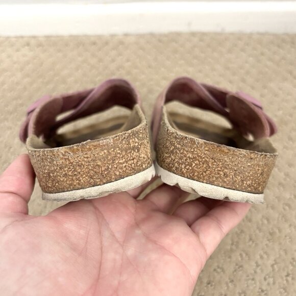 Birkenstock Siena Criss-Cross Leather Sandals in Pink Size 39 / Women’s 8-8.5 - Picture 6 of 8